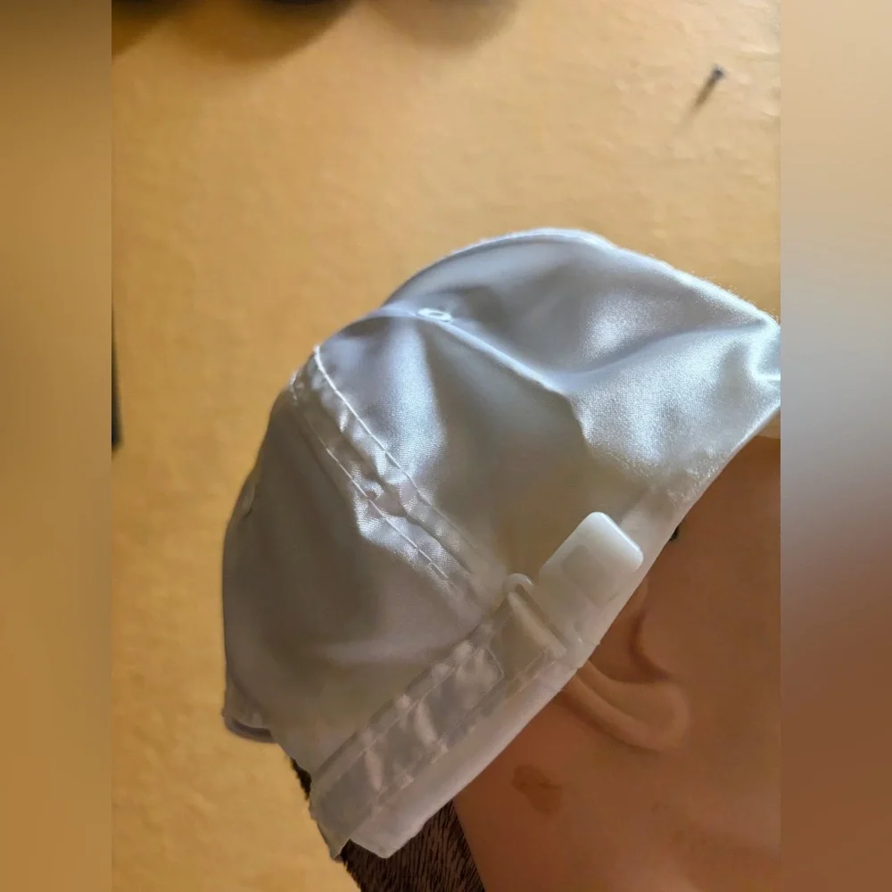 Rolex White Hat with Gold Emblem - Picture 5 of 6